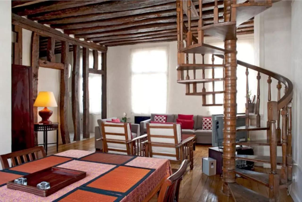 巴黎Charming Cosy Triplex In Trendy Marais公寓 外观 照片